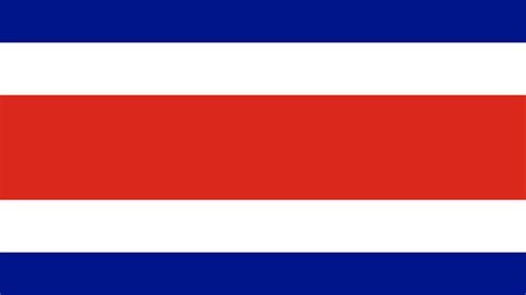 bandera de costa rica horizontal